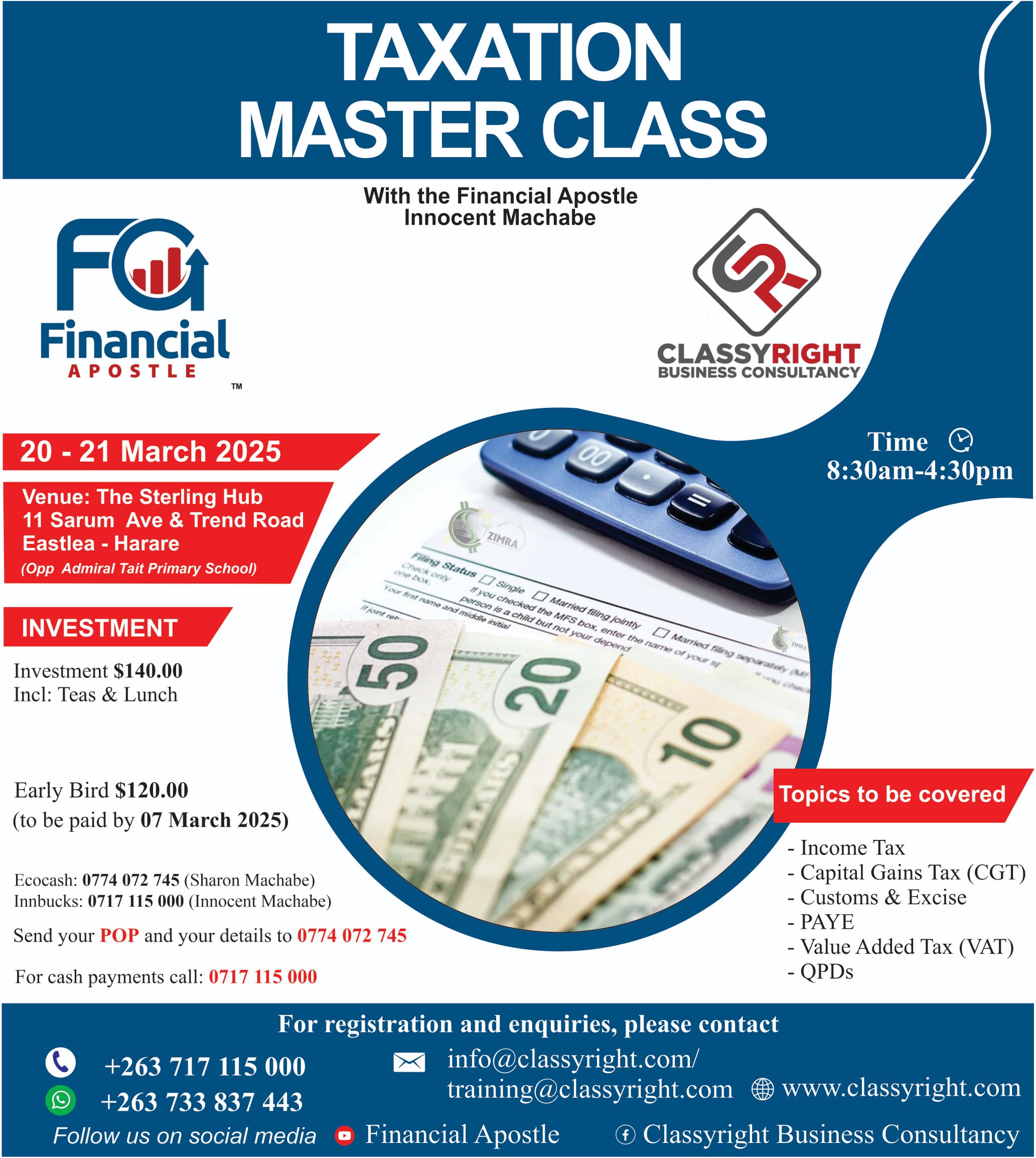 TAXATION MASTERCLASS